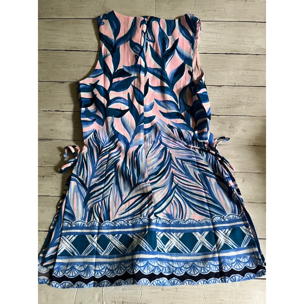 NWOT Lilly Pulitzer Donna Printed Romper Pink Tropics Tint Heat Wave Engineered - Picture 3 of 6
